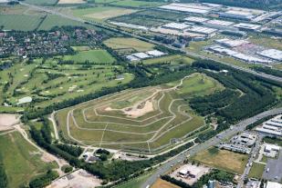 Deponie Seehausen Luftaufnahme