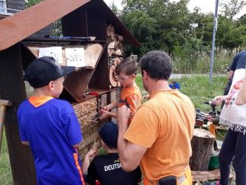 Umweltbildung Schüler Deponie Cröbern
